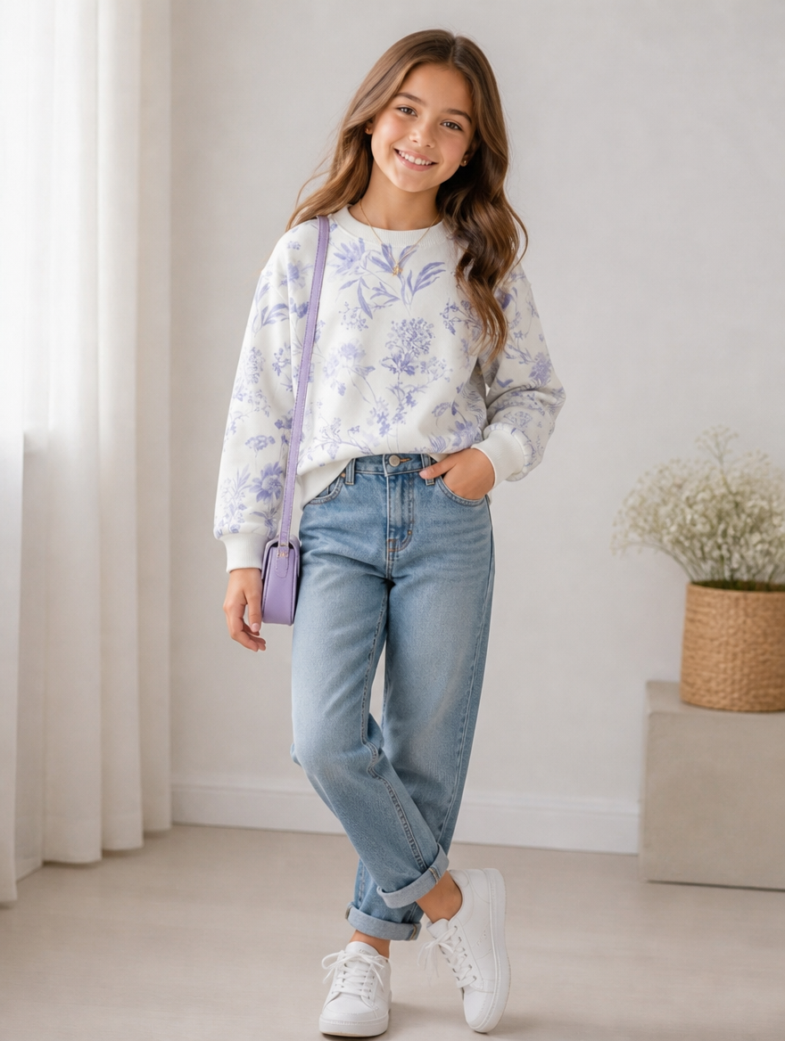 Suéter Juvenil para Niña | Abrigo y Estilo