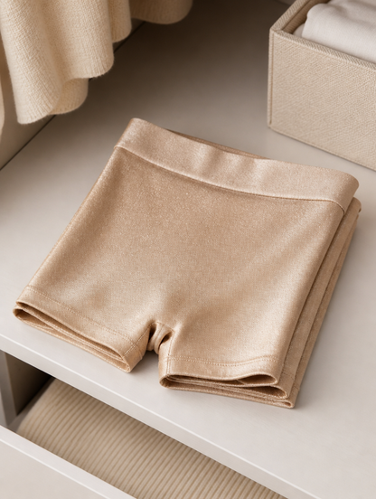 Panty con Brillo Beige | Comodidad y Realce Diario