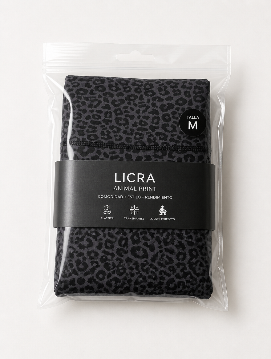 Licra Estampado Animal Print | Ajuste Ceñido y Estilo