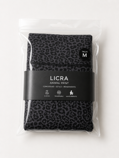 Licra Estampado Animal Print | Ajuste Ceñido y Estilo