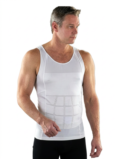 Camiseta de Compresión Moldeadora para Hombre | Silueta Definida bajo la Ropa