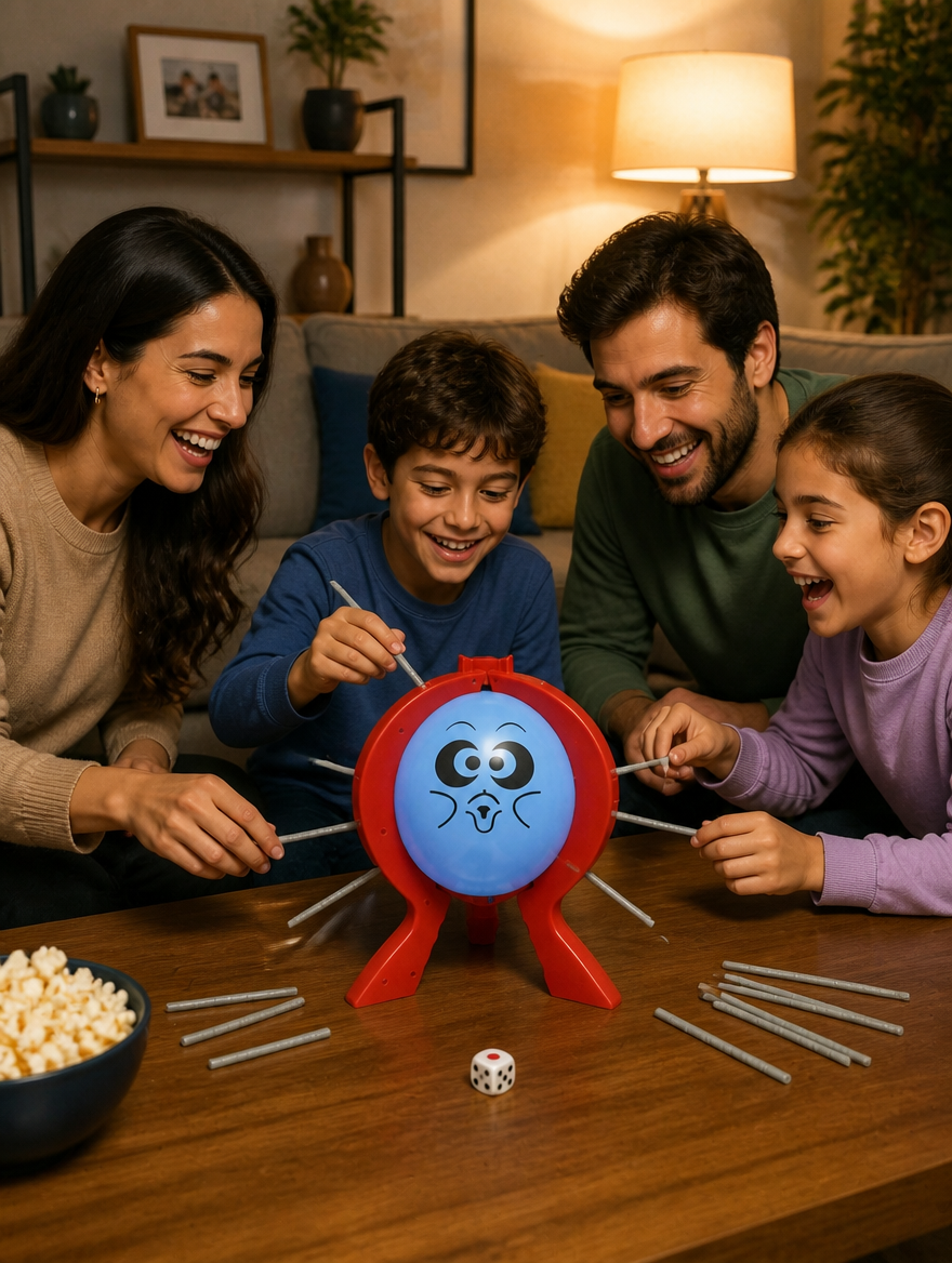 Juego de Mesa de Reto y Reflejos para Toda la Familia