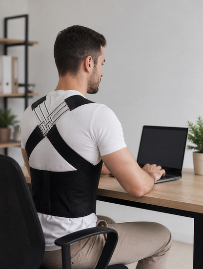 Corrector de Postura Unisex | Ajuste Cómodo para Espalda Recta