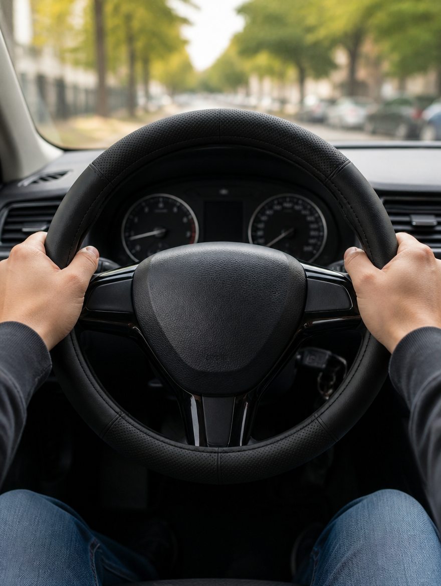 Funda para Volante de Auto | Mejor Agarre y Look Renovado