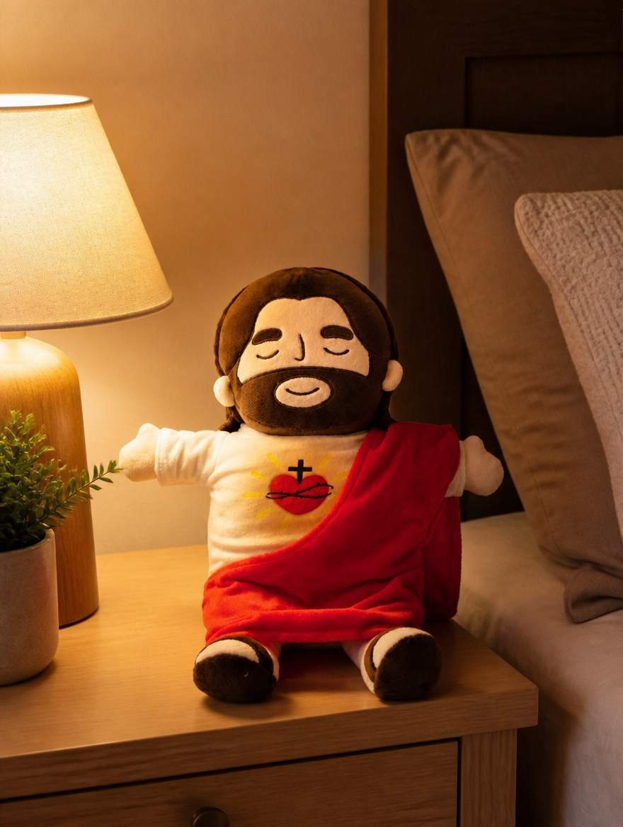 Peluche Religioso Suave | Detalle Especial para Regalar
