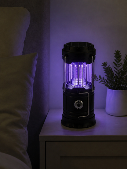 Lámpara Atrapa Mosquitos Eléctrica | Noches sin Zancudos
