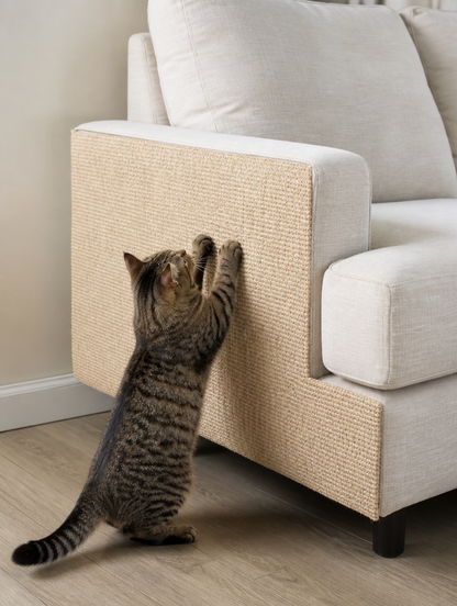 Tapete Rascador Autoadhesivo para Gatos | Protege tus Muebles
