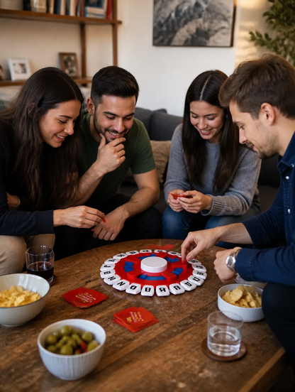 Juego de Mesa de Palabras y Agilidad Mental para Toda la Familia