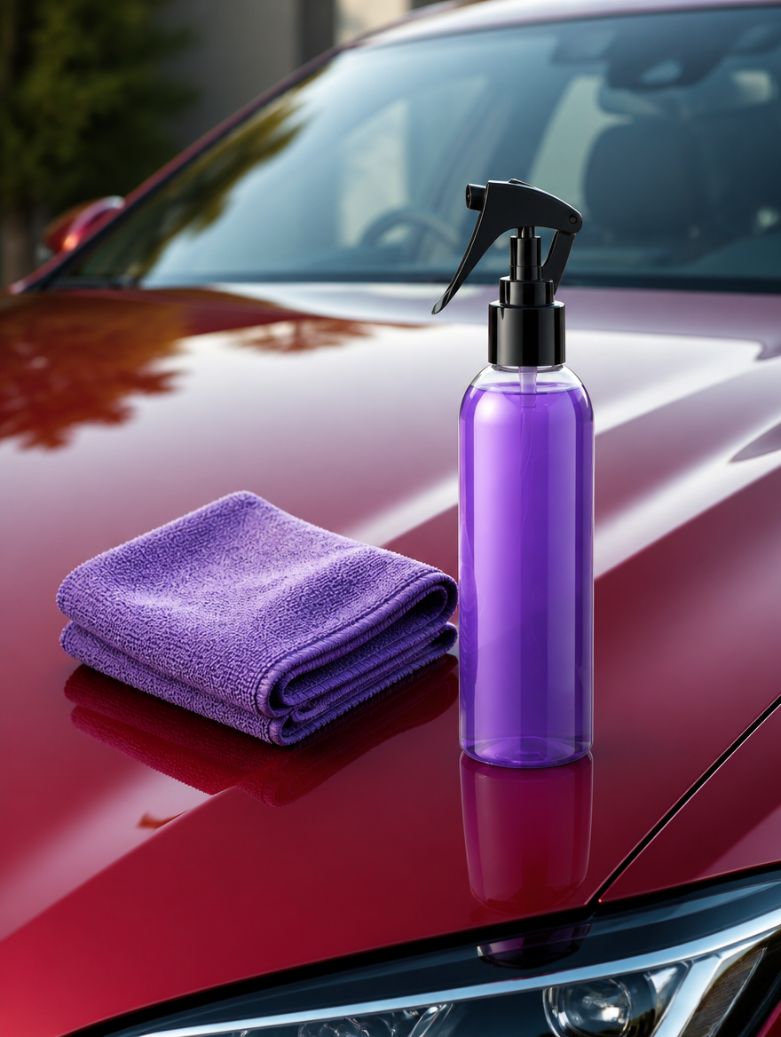 Spray Sellador y Brillo Cerámico para Auto | Protección y Brillo Fácil de Aplicar