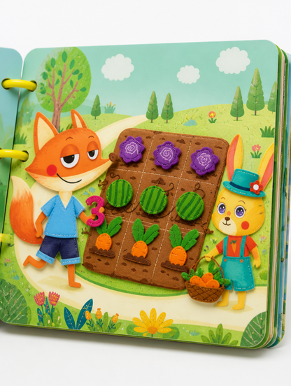 Libro Silencioso Interactivo para Niños | Aprende Jugando