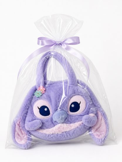 Mochila de Peluche para Niños | Diseño Tierno de Personaje Azul