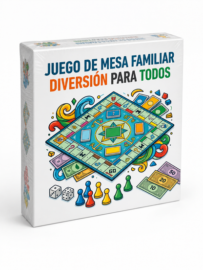 Juego de Mesa de Tablero Familiar | Compra, Vende y Diviértete