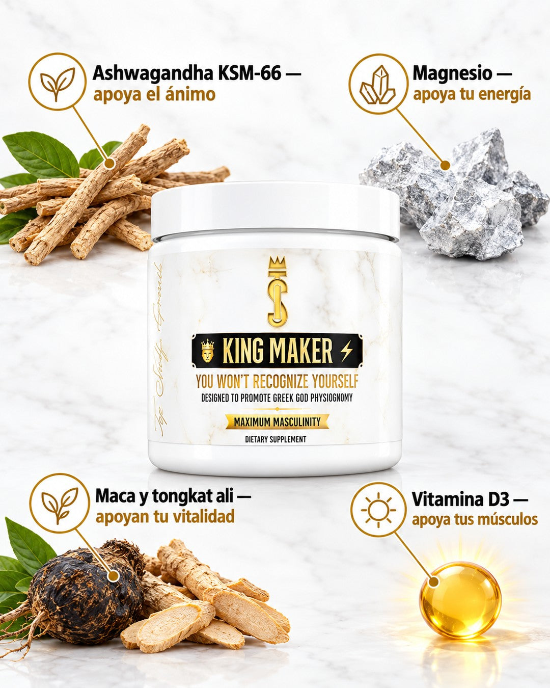 King Maker 13 en 1 ingredientes