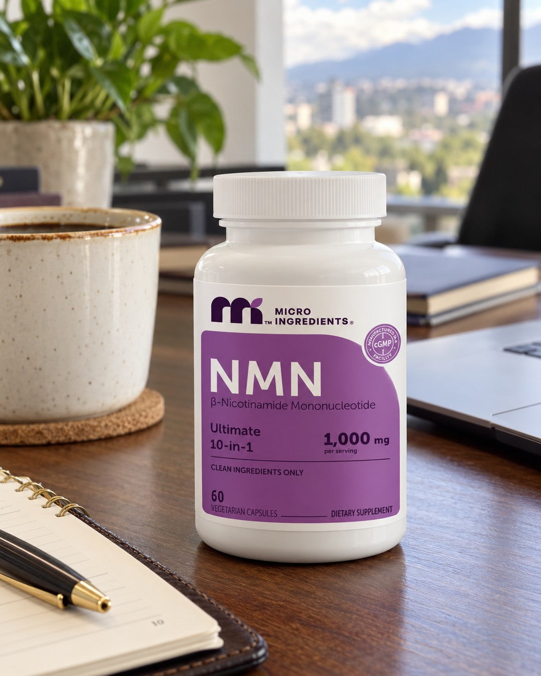 NMN 1000mg Ultimate 10-en-1 en su lugar de uso