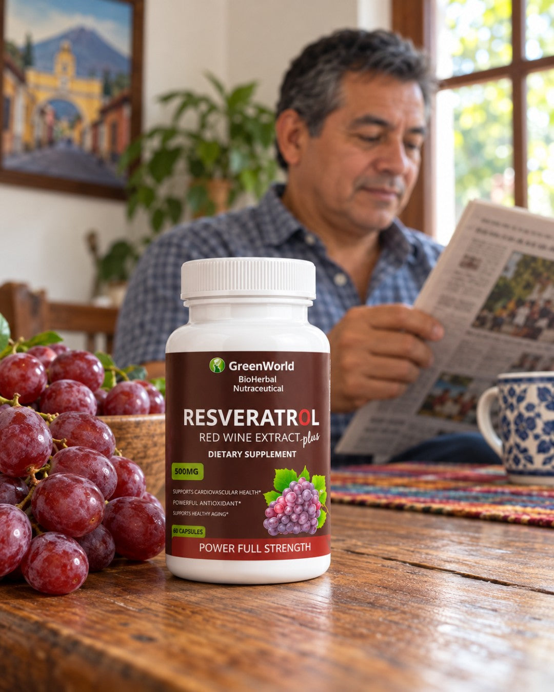 resveratrol en la rutina diaria
