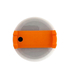 
Vaso térmico Stanley Quencher H2.0 de 30 onzas en un color naranja intenso y brillante (Tigerlily). El cuerpo tiene un acabado mate con el logotipo de Stanley grabado en un tono naranja suave. La tapa transparente cuenta con un disco giratorio naranja y una pajilla reutilizable. A diferencia del modelo de 40 oz, este diseño de 30 oz es más compacto y ligero, manteniendo la base estrecha para portavasos