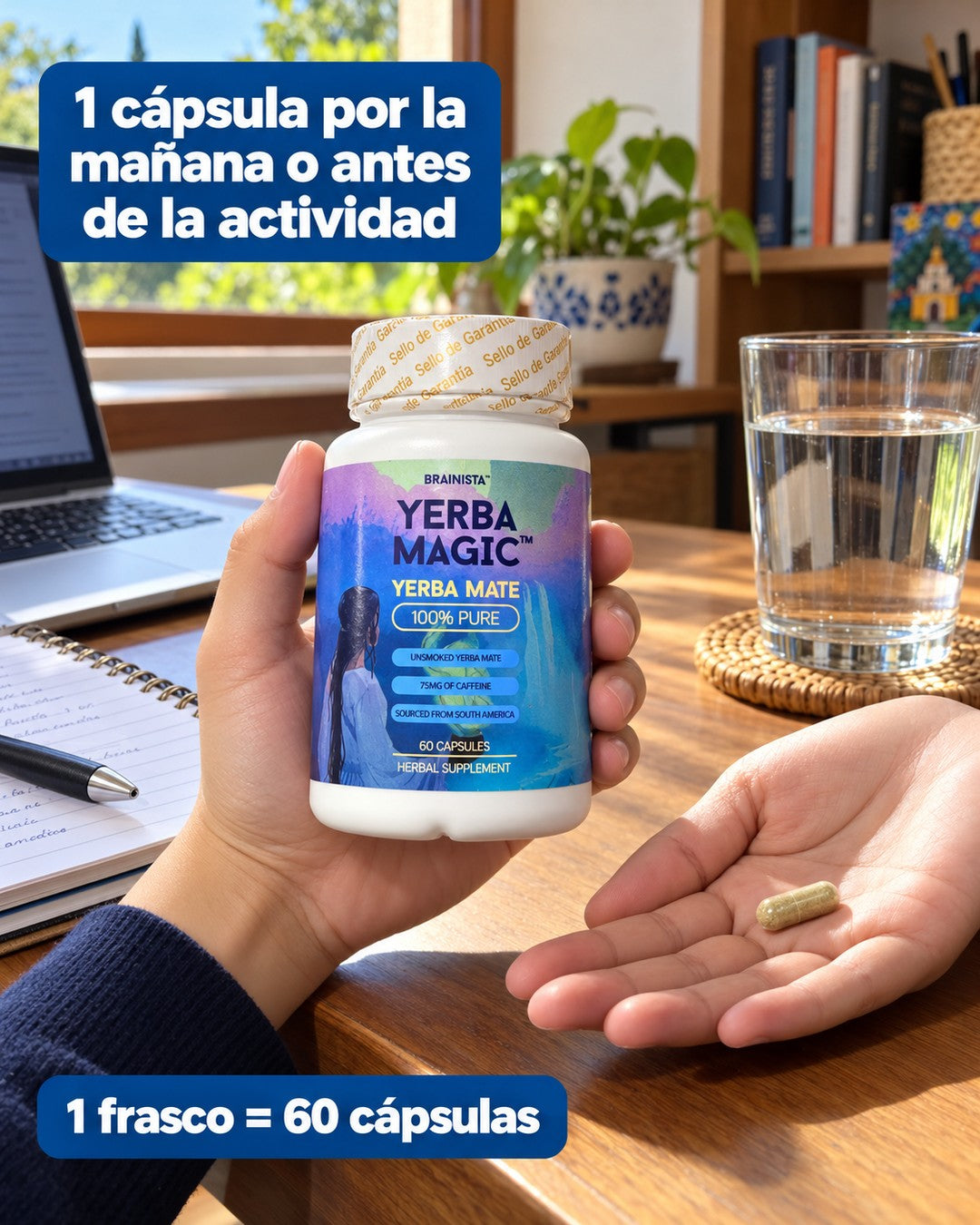 Yerba Magic Yerba Mate en Cápsulas modo de uso