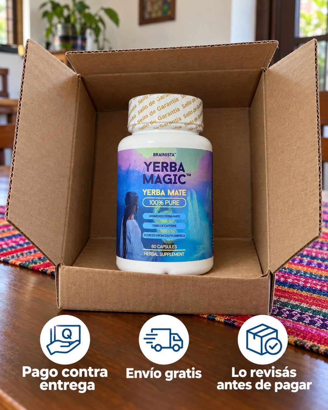 Yerba Magic Yerba Mate en Cápsulas pago contra entrega y envío gratis